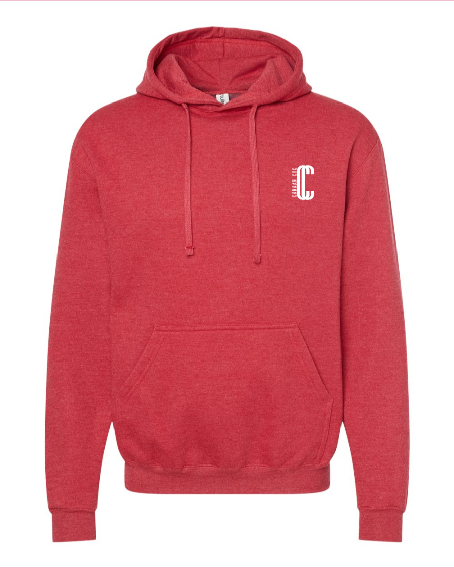 Canaan Cox - Hoodie - Heather Red