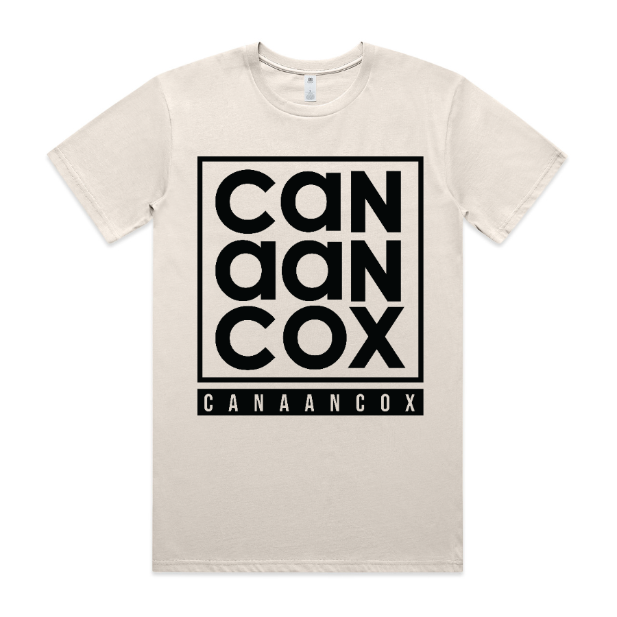 Canaan Cox Bold Logo T-Shirt - Black Logo