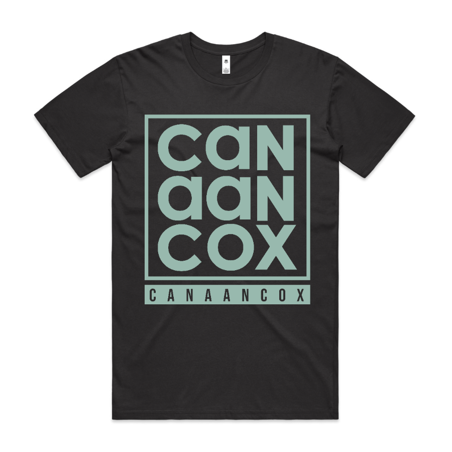 Canaan Cox Bold Logo T-Shirt - Green Logo